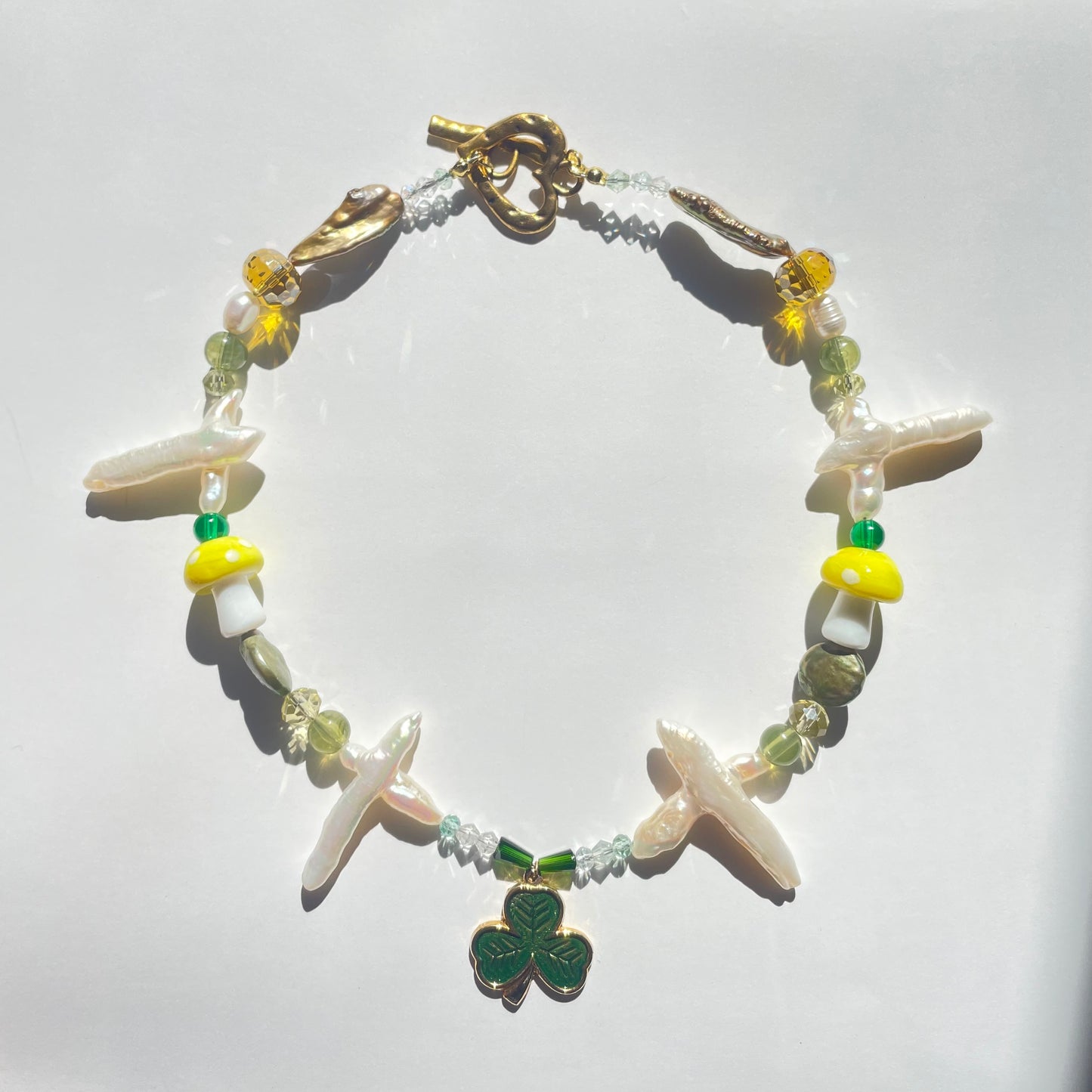 the beginner’s luck necklace ₓ˚. ୭ ˚○◦˚.