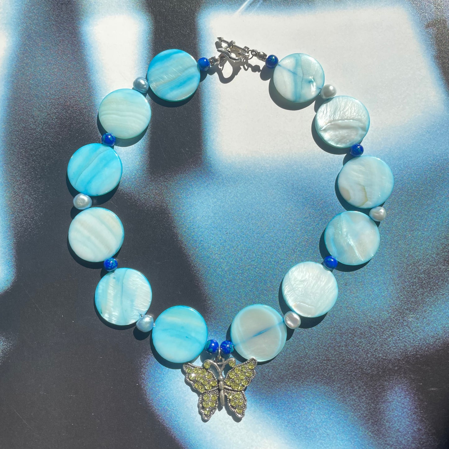 the butterfly necklace ₓ˚. ୭ ˚○◦˚.