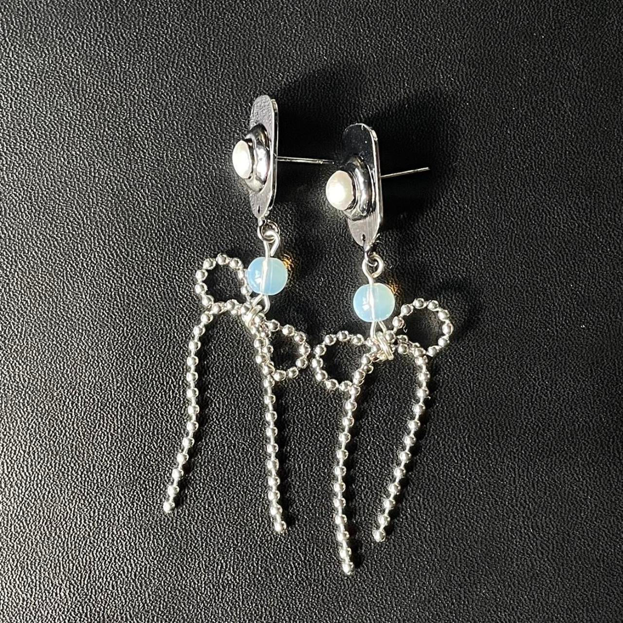 x the bow down earrings ͙͘͡★