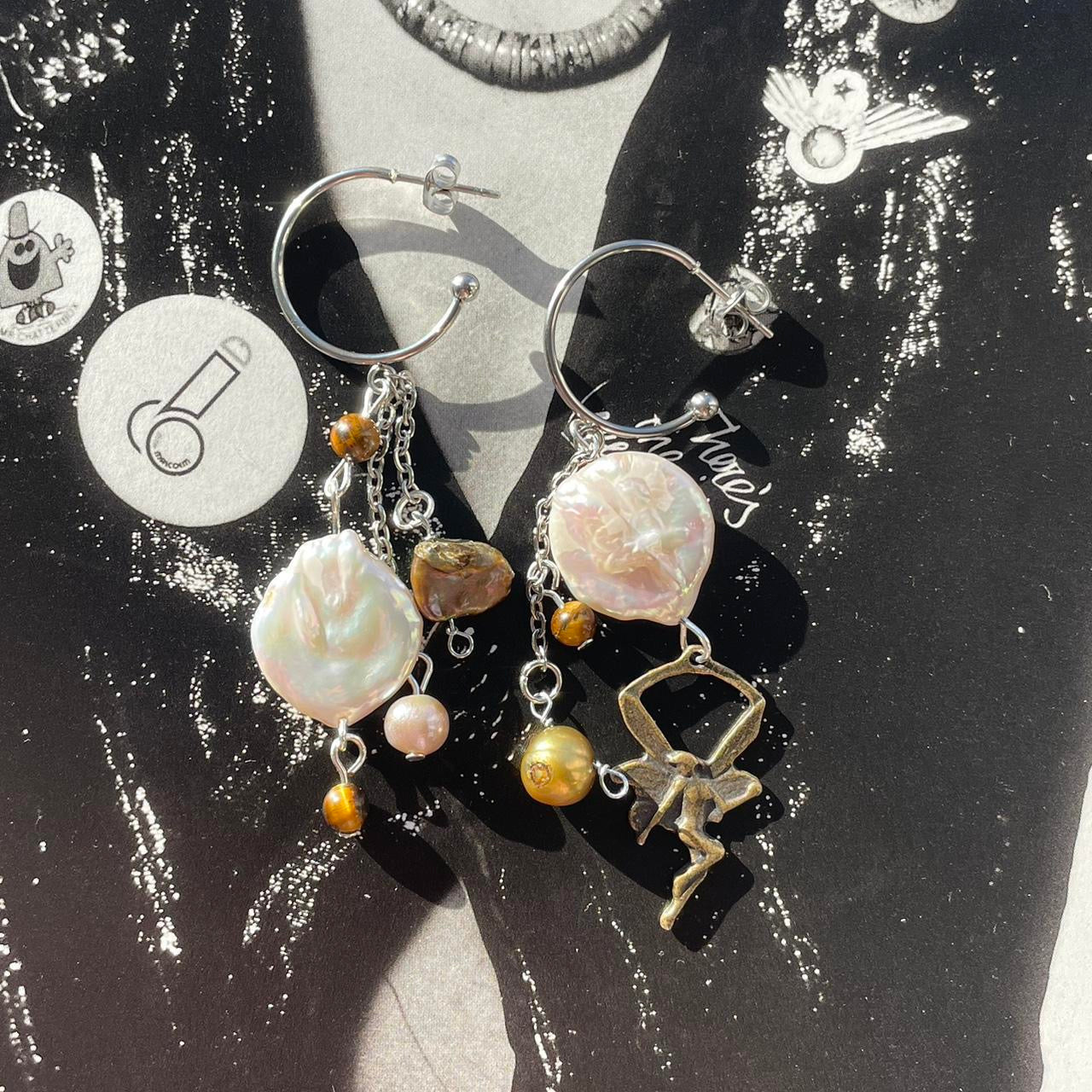 the woodlands earrings •*´¨`*•.¸¸.•*´¨`*•