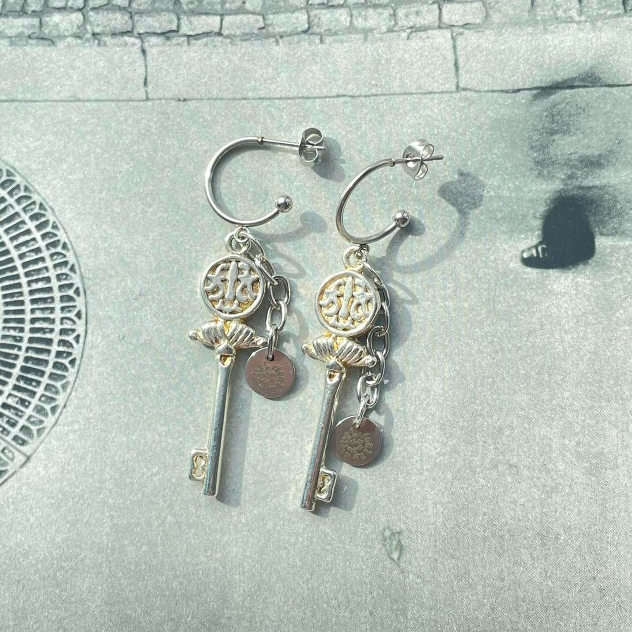 the locked in earrings . ݁₊ ⊹ . ݁˖ . ݁