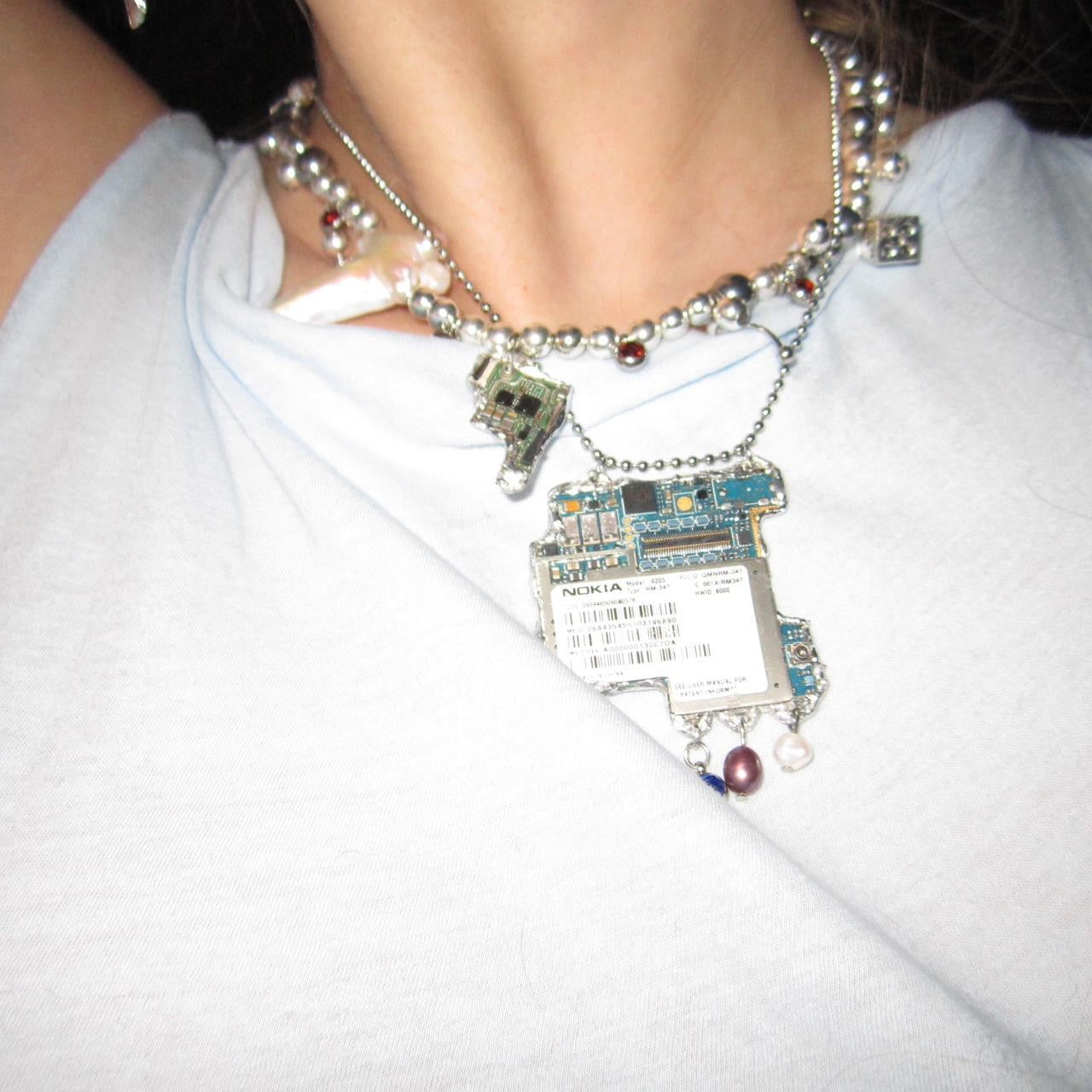 (02) the motherboard necklace ⋅˚₊‧