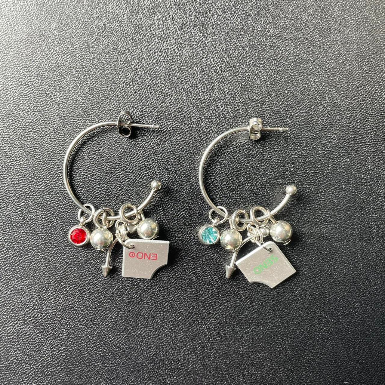 x the caller id earrings `โฆ ห ึดึถ ๐โน