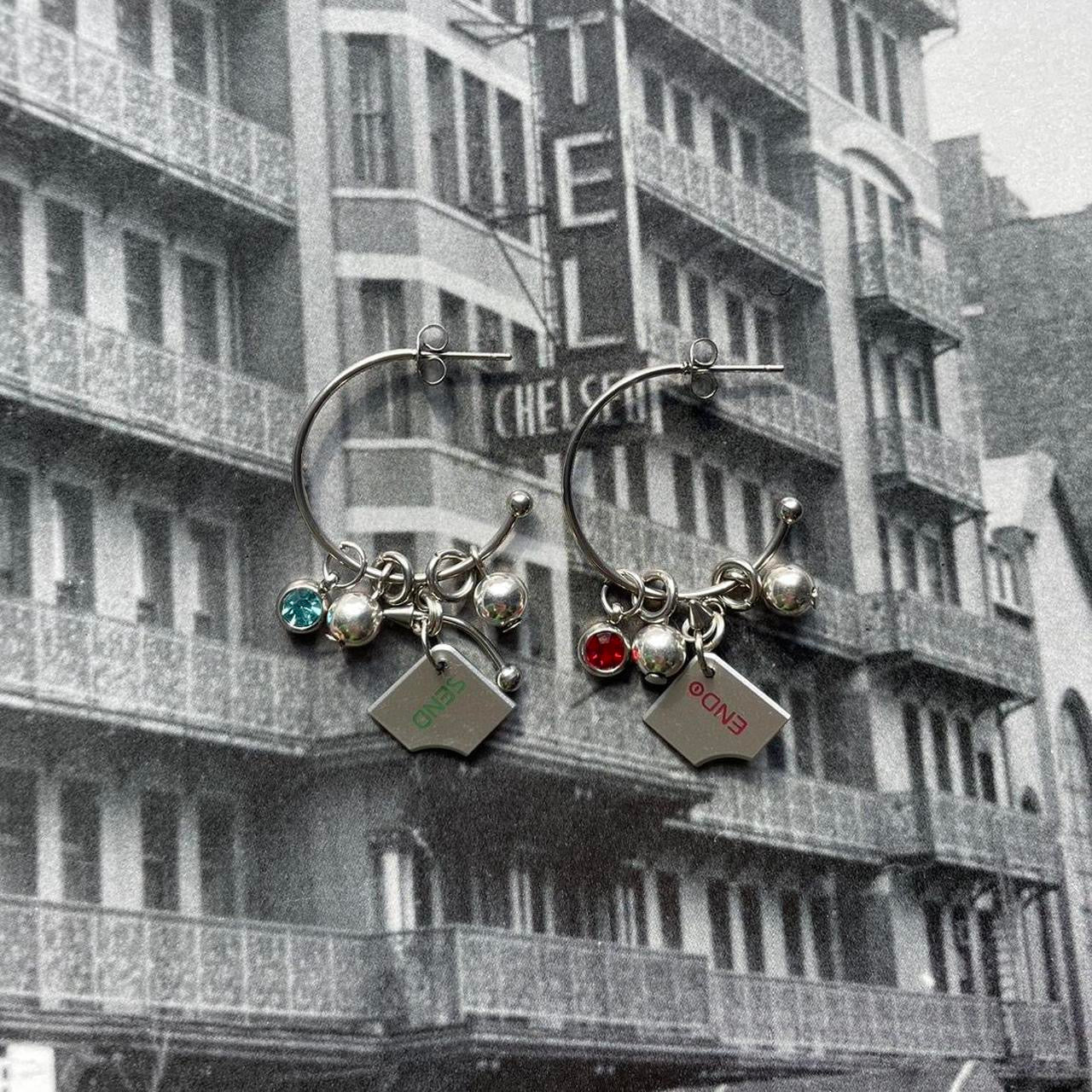 x the caller id earrings `โฆ ห ึดึถ ๐โน