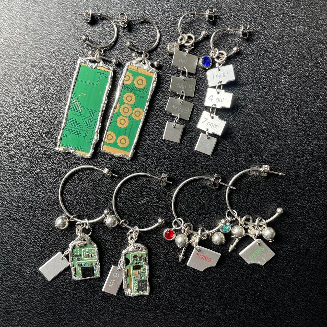 x the caller id earrings `โฆ ห ึดึถ ๐โน