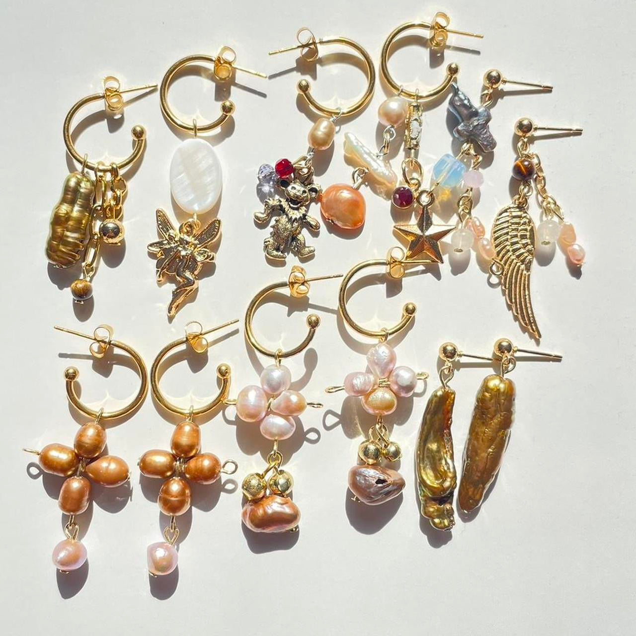 the arielle earrings ‧₊˚ ⋅* ‧₊