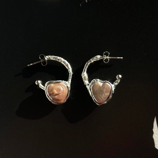 the bubblegum earrings *:..。o○