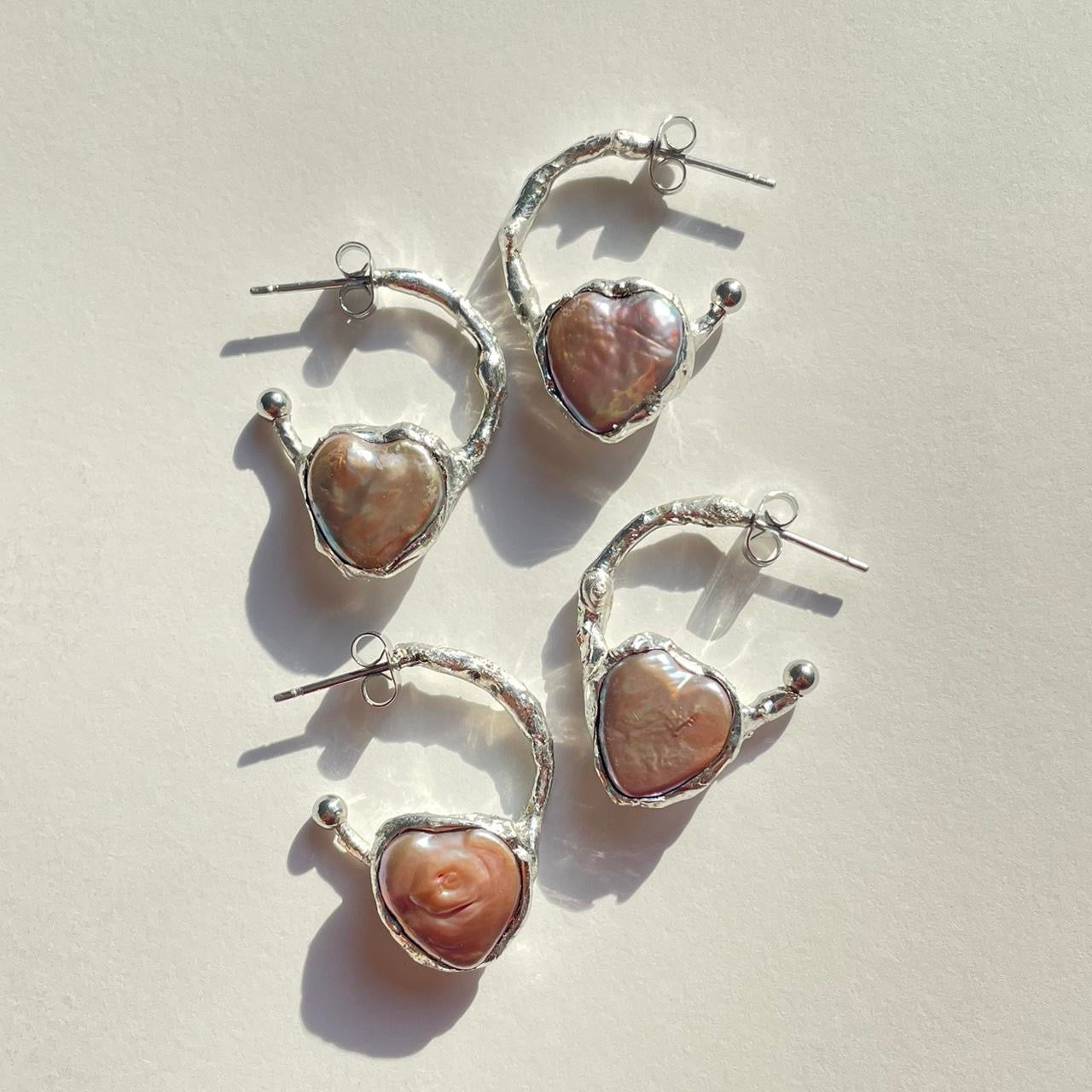 the bubblegum earrings *:..。o○