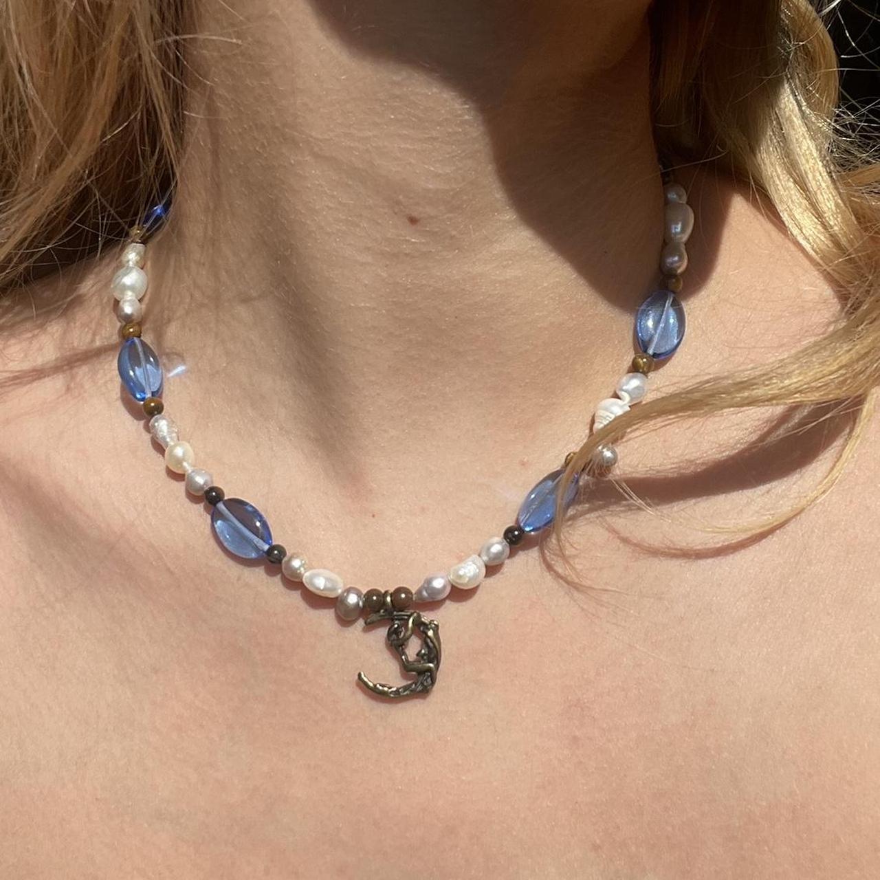 the moon rider necklace ˚*˚*·̩̩̥͙ ゚✧