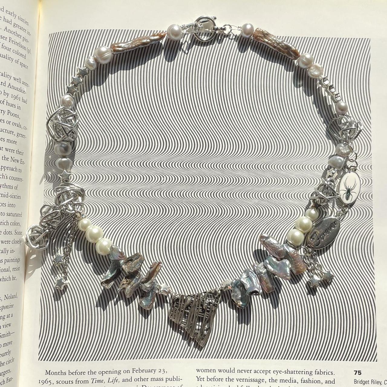 the crosshatch necklace ・゜゚✧