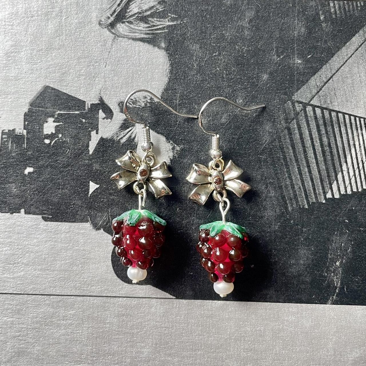 x the farm stand earrings . ✩°。⋆ .・゜゜・ ・゜゜