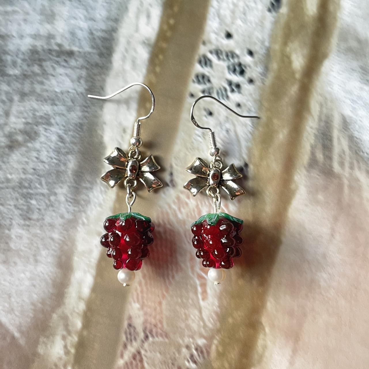 x the farm stand earrings . ✩°。⋆ .・゜゜・ ・゜゜
