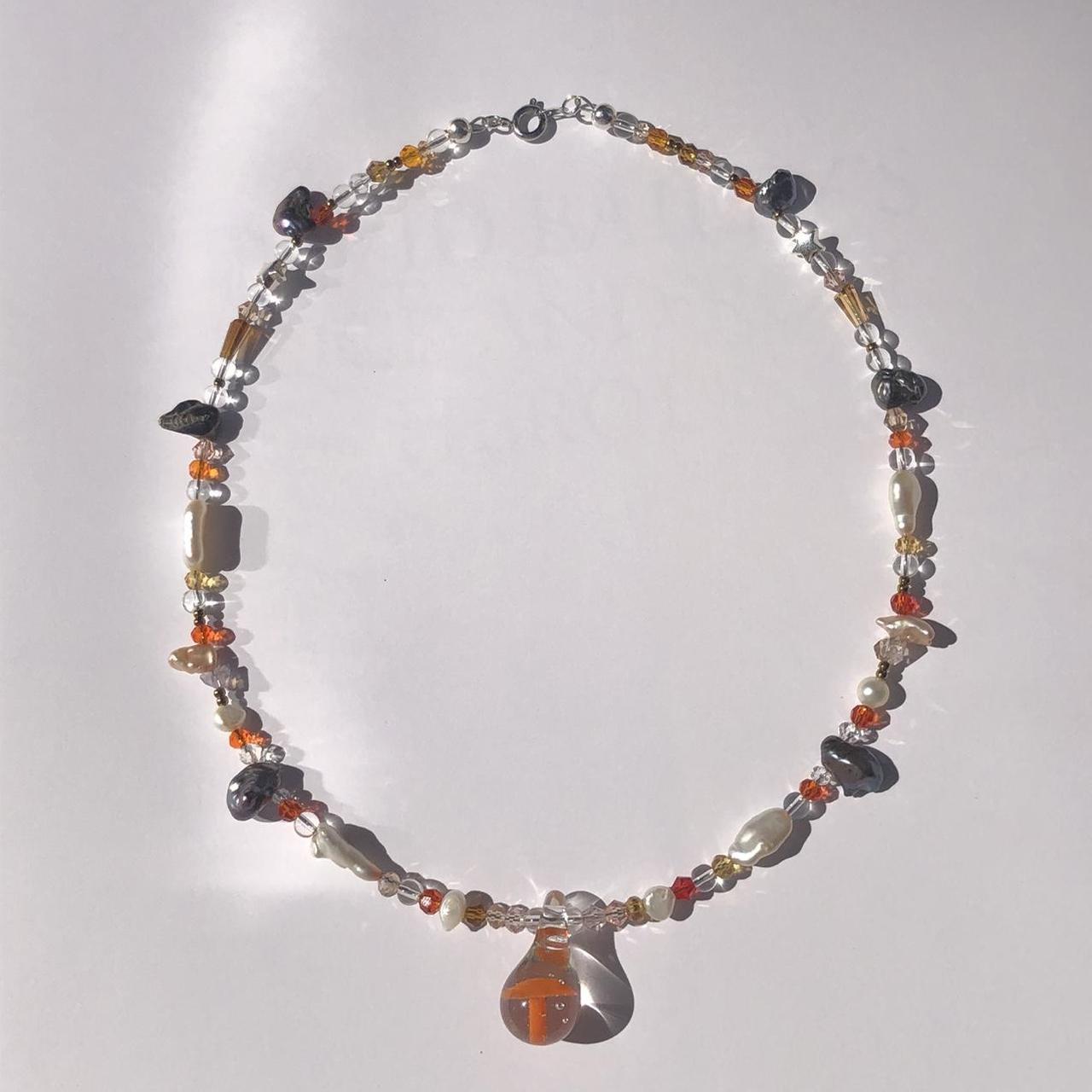 x the autumn shroom necklace .。*゚+.*.。