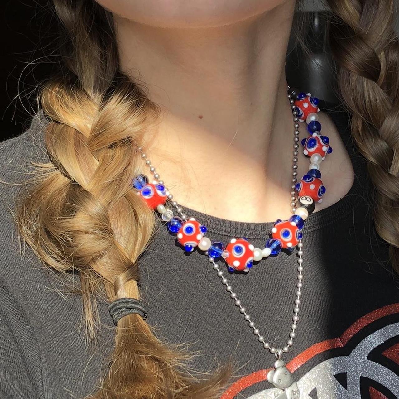 the nerds rope necklace ₓ˚. ୭ ˚○◦˚.