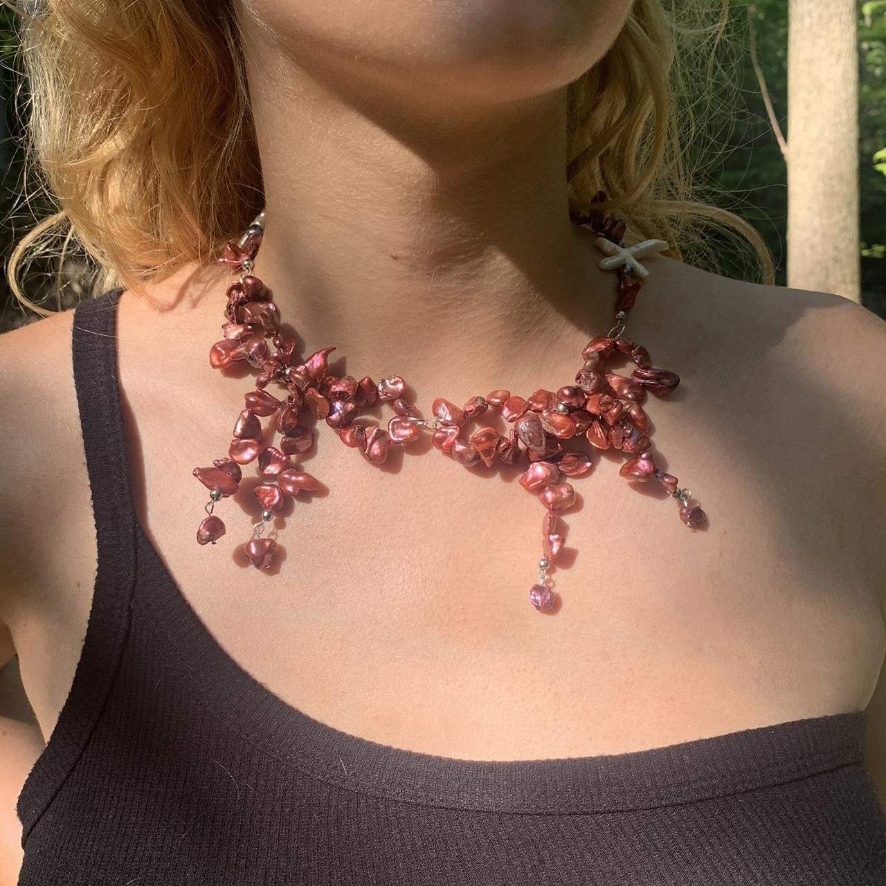 the tied-up necklace ⋆ ˚。⋆୨୧˚