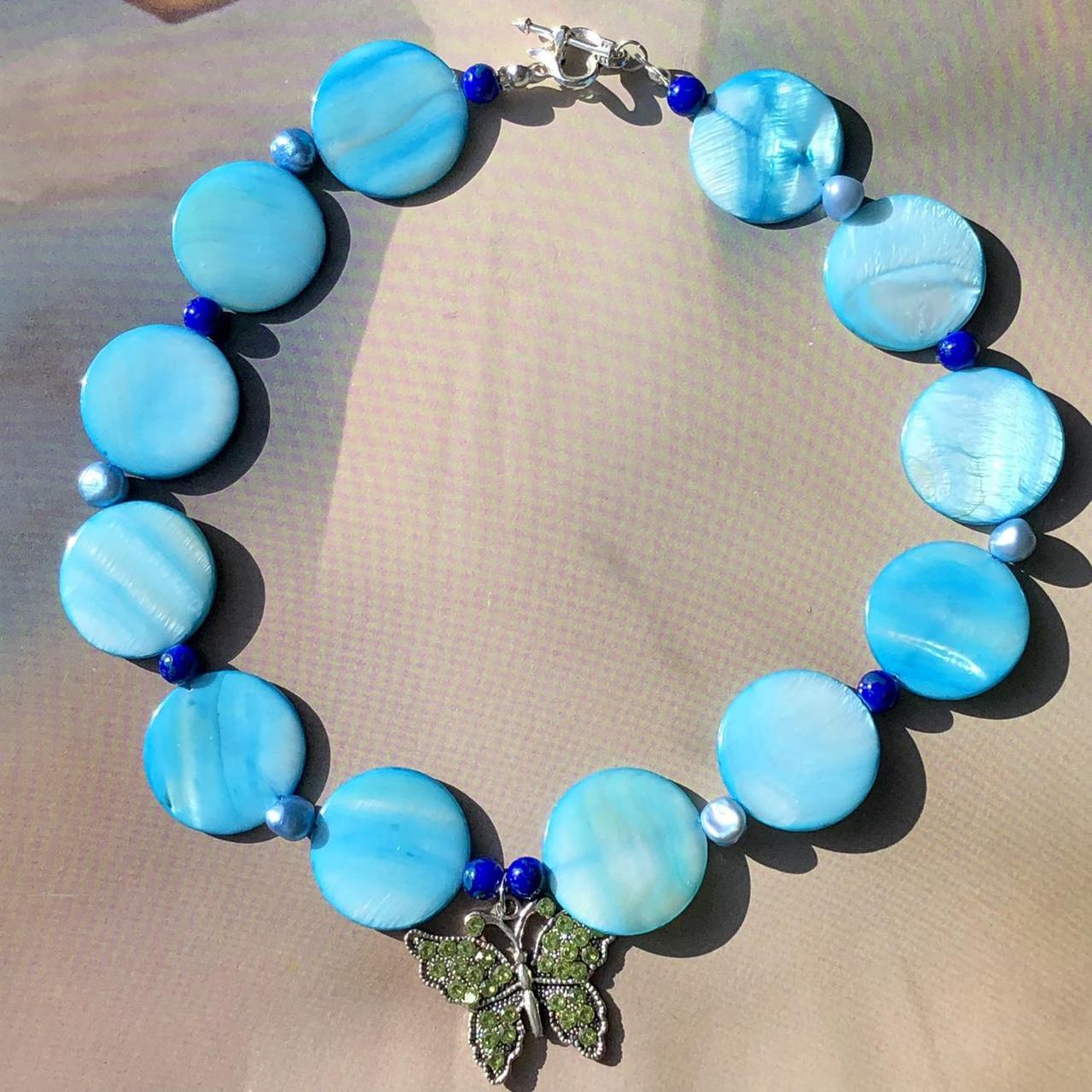 the butterfly necklace ₓ˚. ୭ ˚○◦˚.