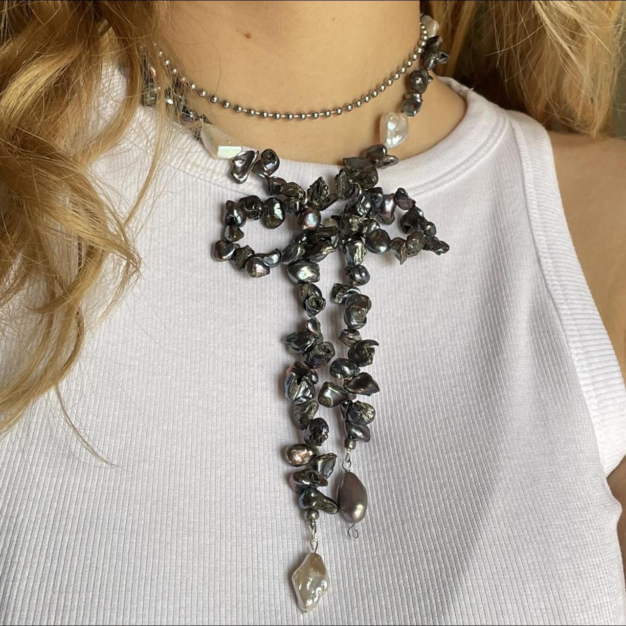 x the bowtie necklace ✧༺♥༻∞