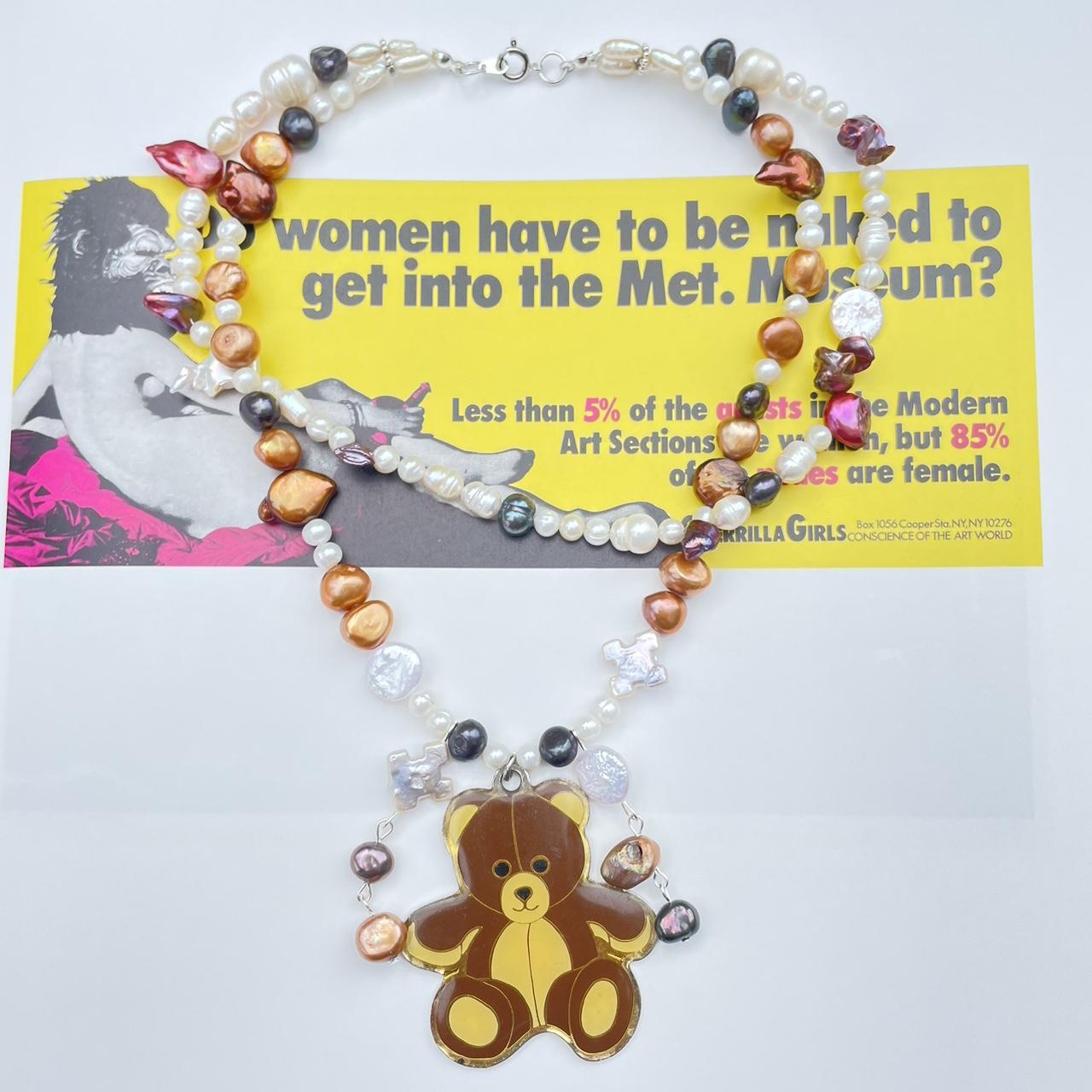 the czy to fredy fazbear necklace *•̩̩͙✩
