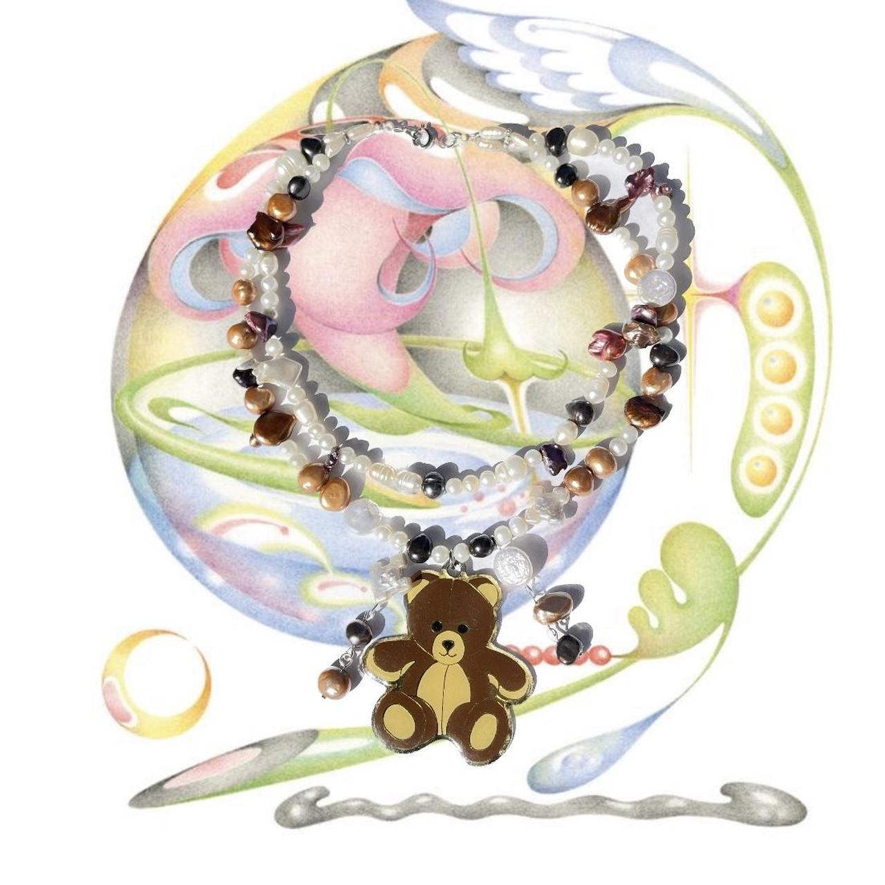 the czy to fredy fazbear necklace *•̩̩͙✩