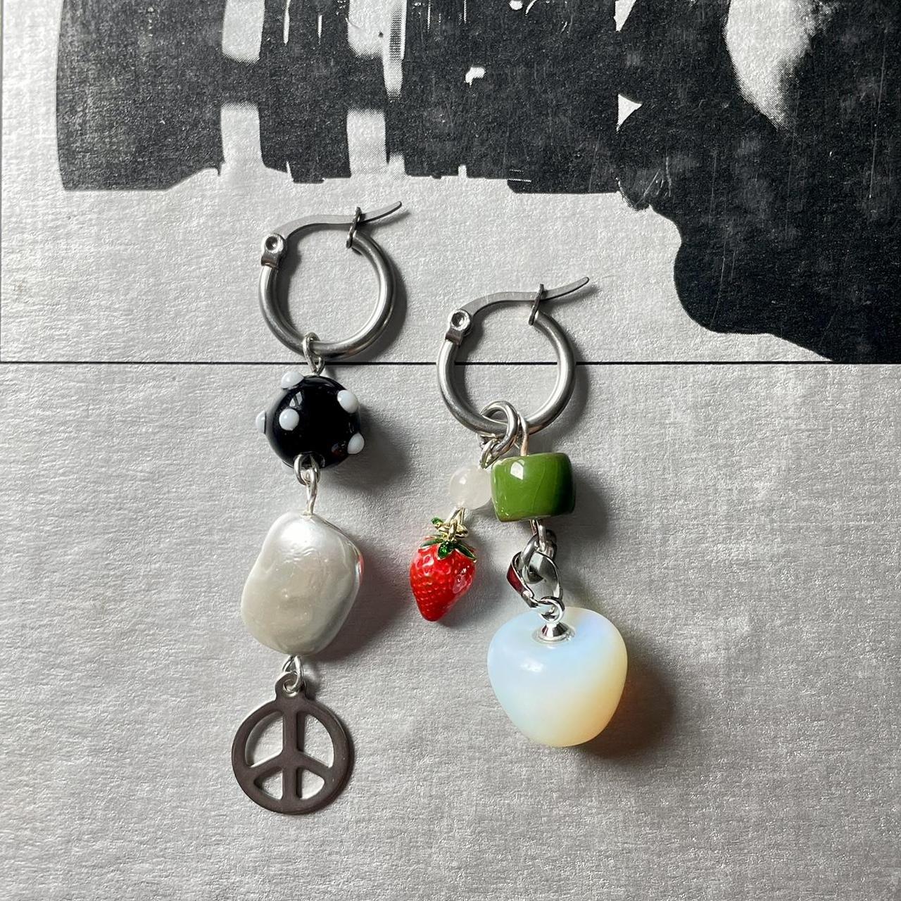 x the picnic earrings . ݁₊ ⊹ . ݁˖ . ݁