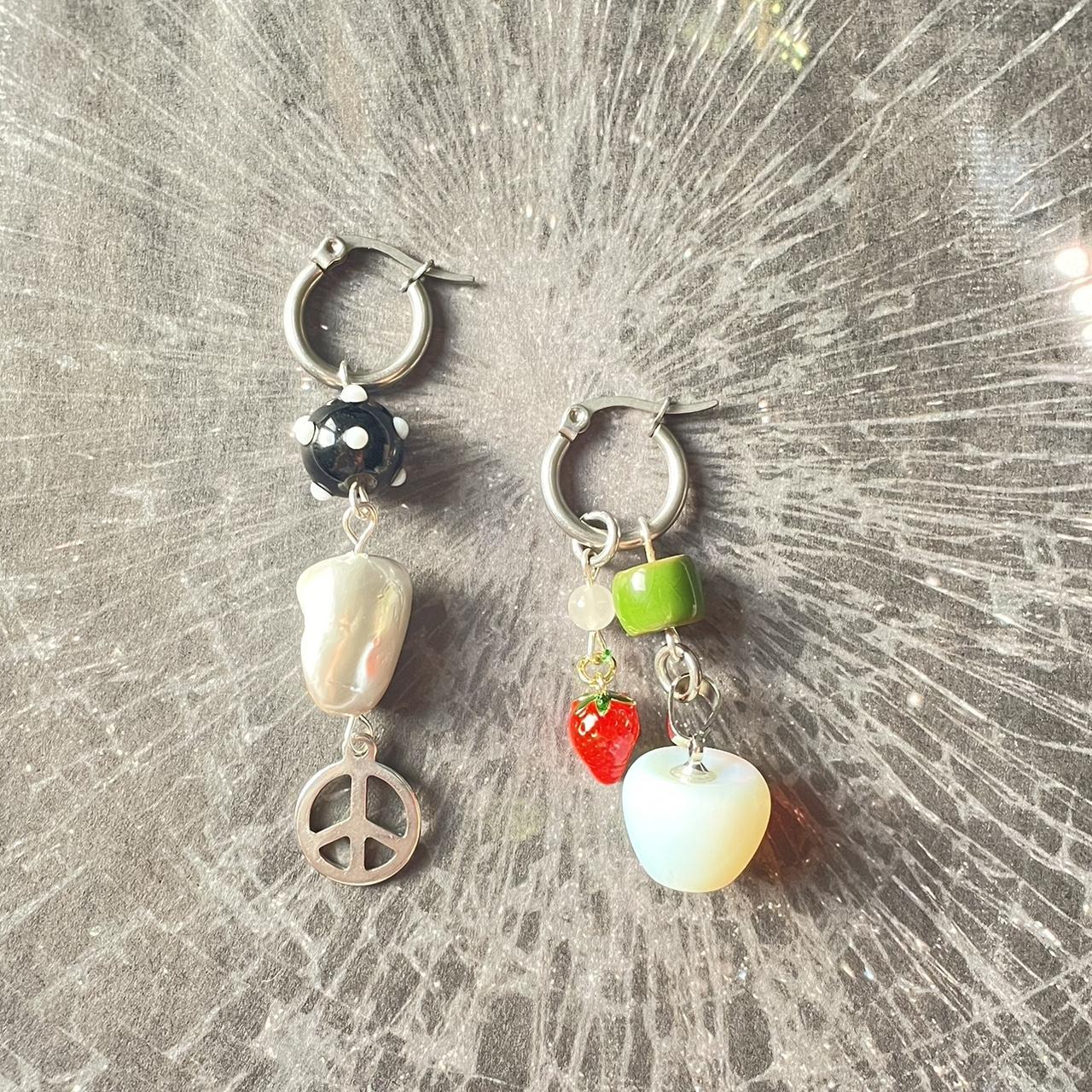 x the picnic earrings . ݁₊ ⊹ . ݁˖ . ݁