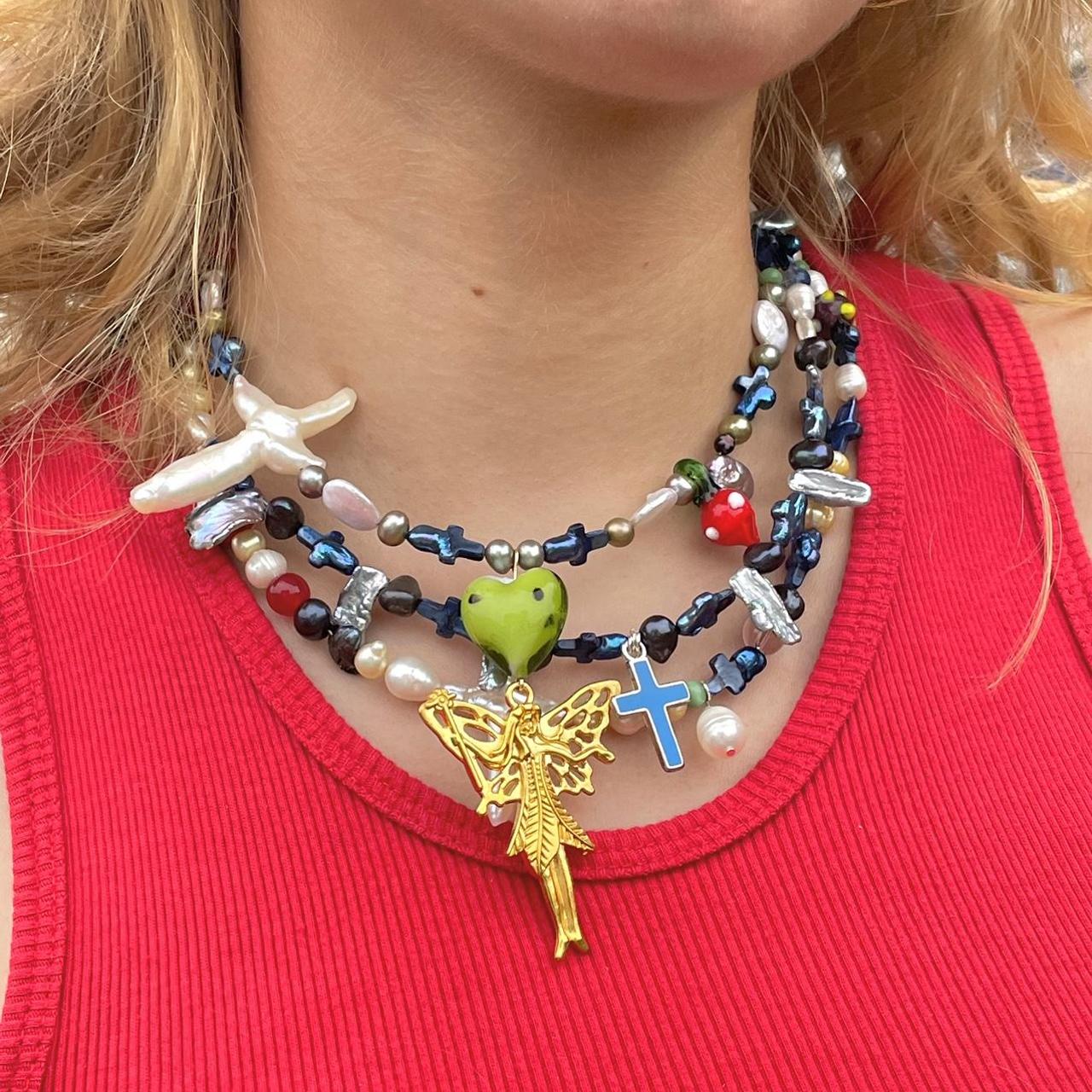 the wildflower necklace ・゜゜・.
