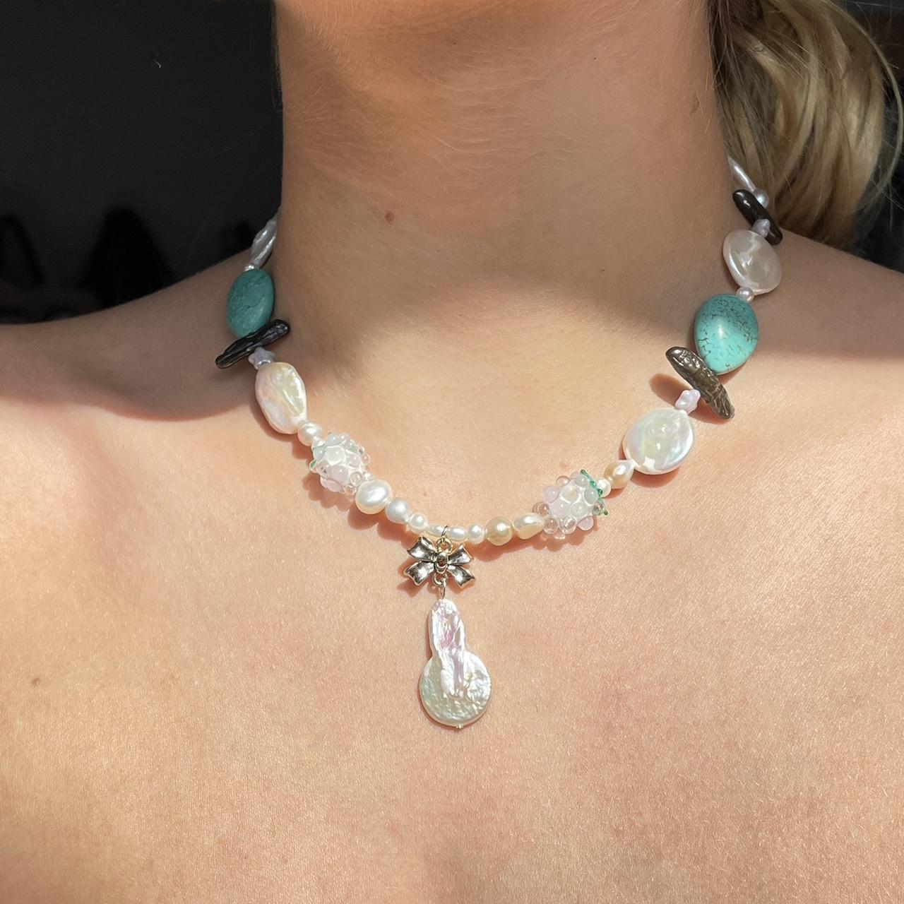 the snow necklace ⋆·˚ ༘ *