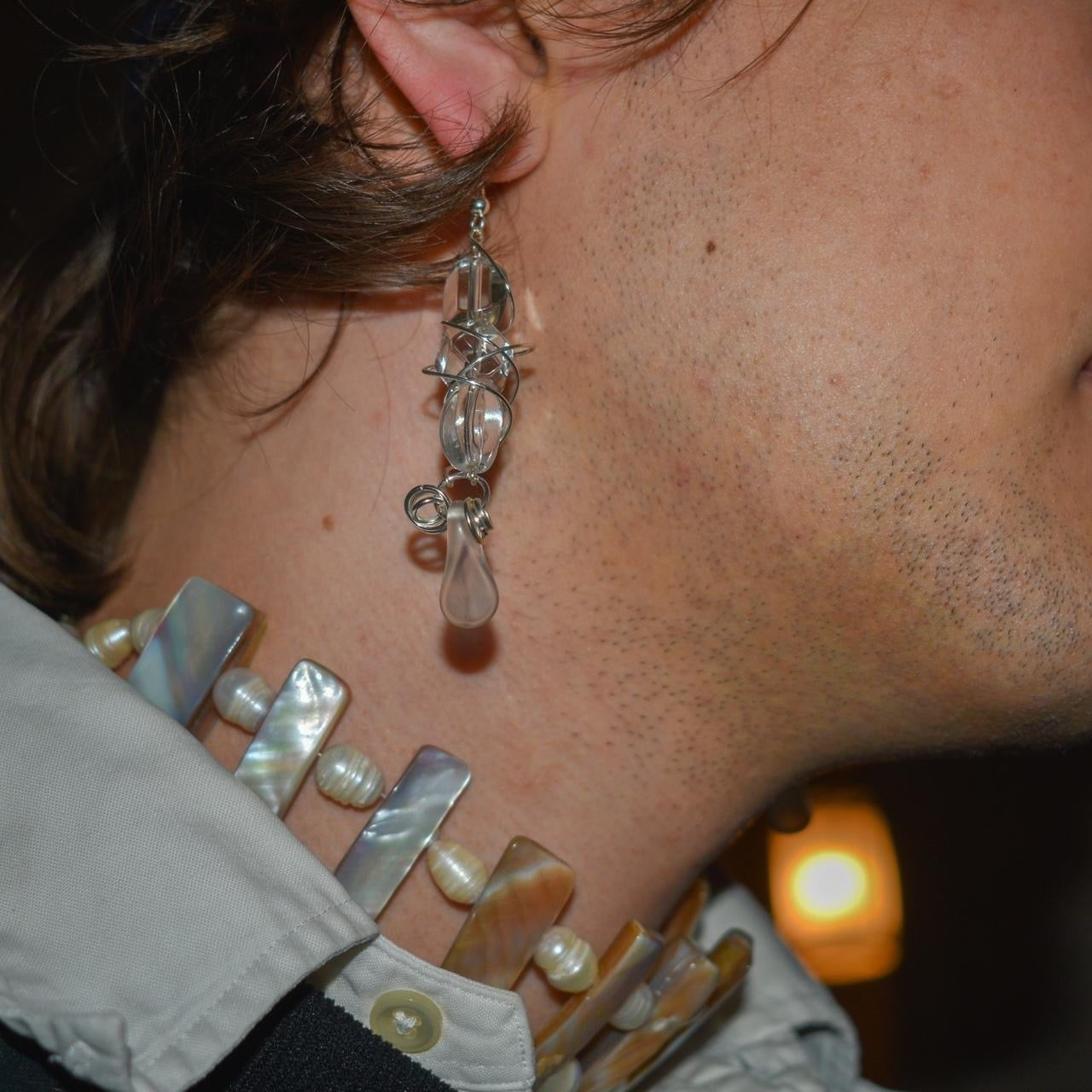 x the crystalized earrings ⋆｡°✩ ⋆⁺｡˚⋆˙