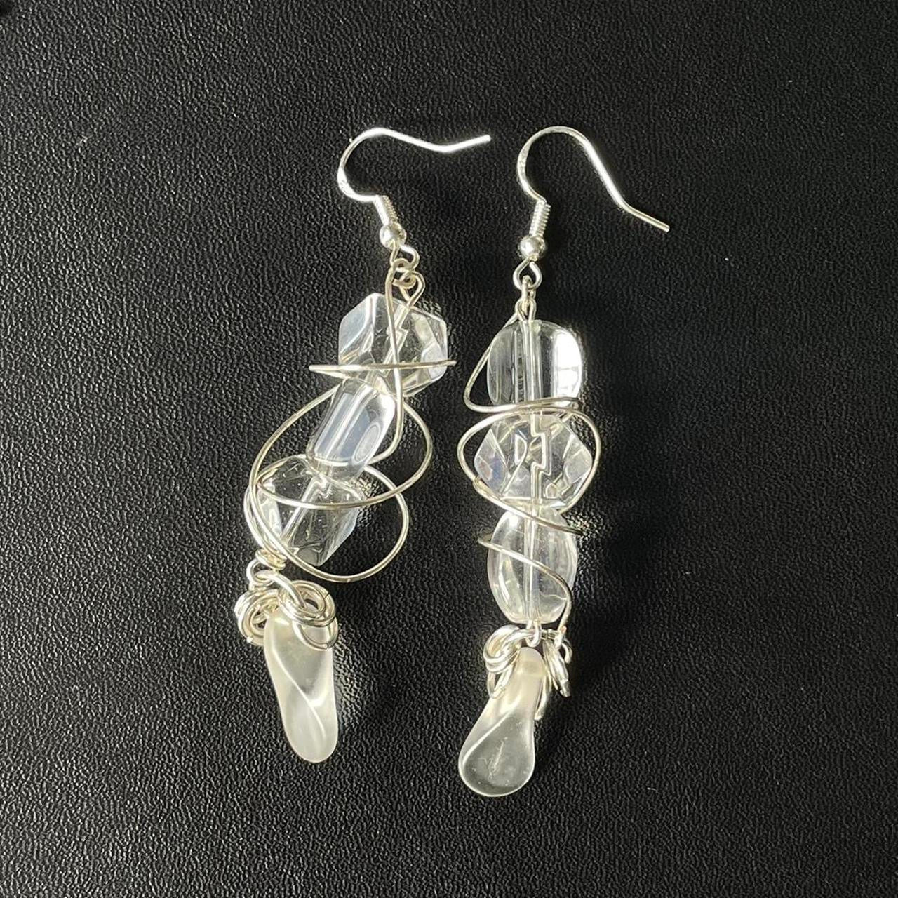 x the crystalized earrings ⋆｡°✩ ⋆⁺｡˚⋆˙