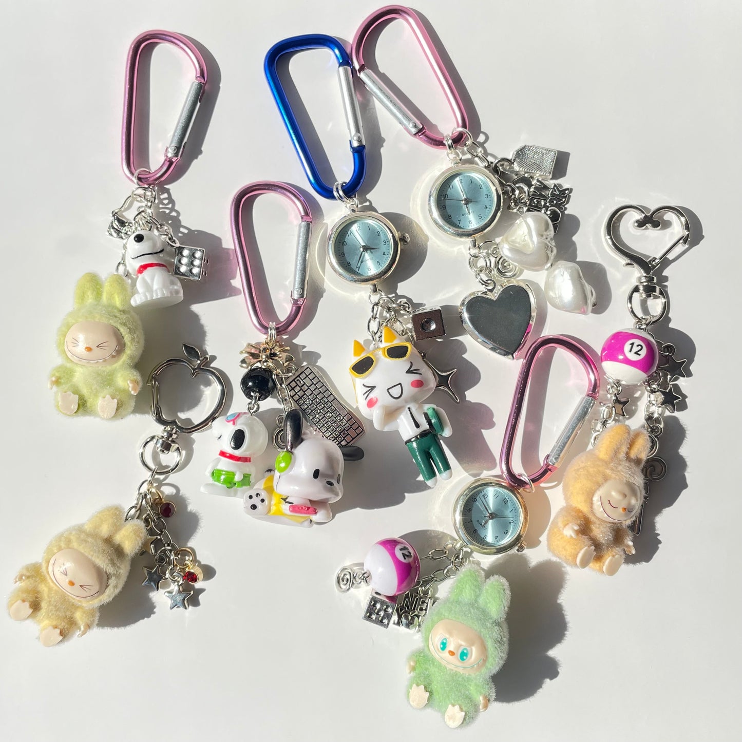 the lucky charm keychains