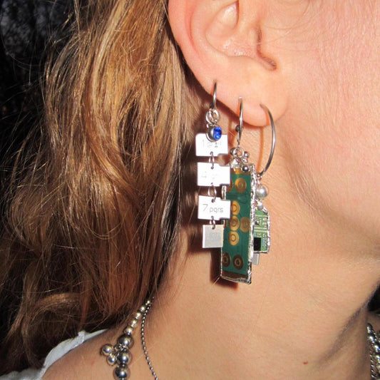 x the cellular earrings ⋆˚࿔