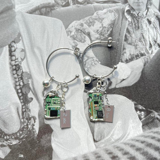 x the logic earrings ˎˊ˗