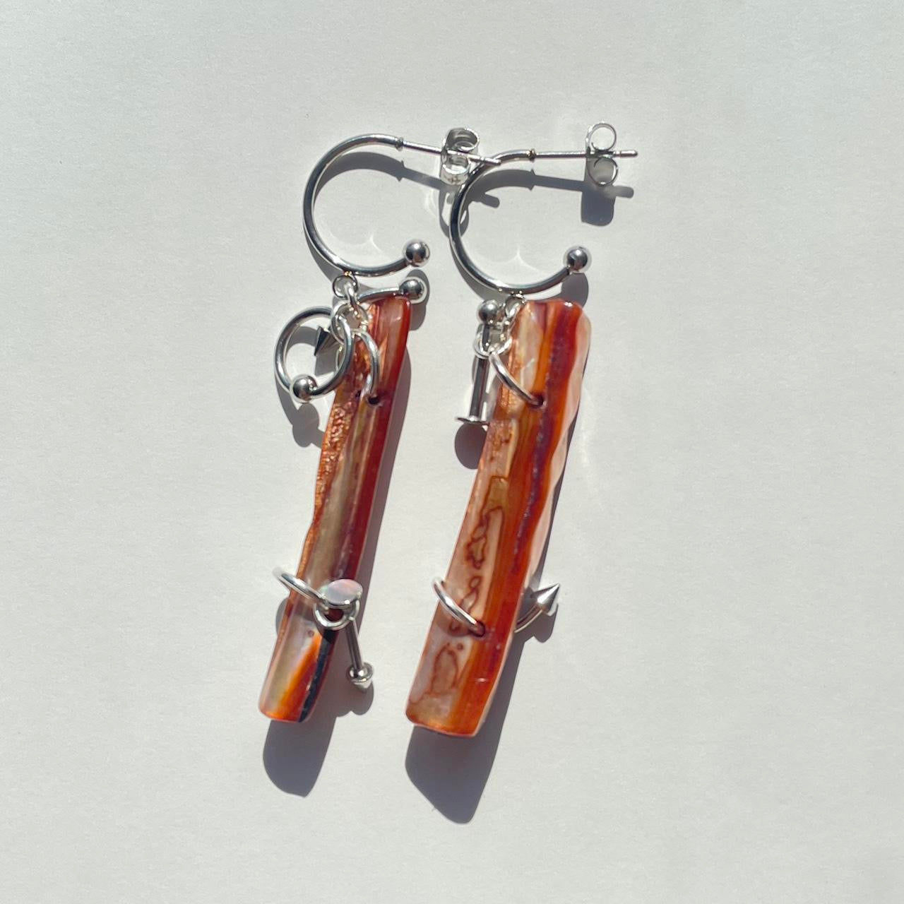 the shore earrings ⋆｡°✩ ⋆⁺｡˚⋆˙