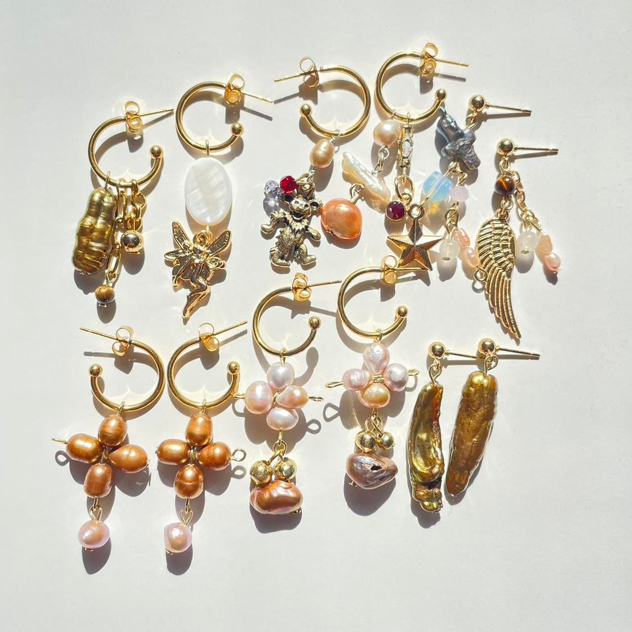 the grateful earrings ✰