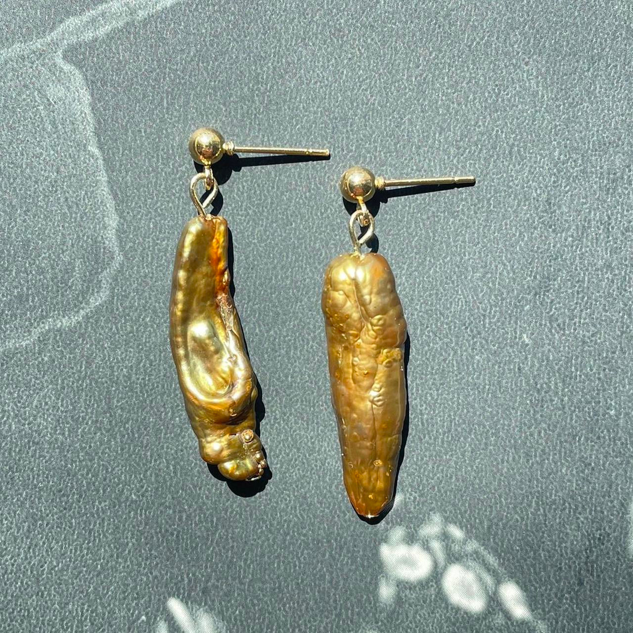 the sun ray earrings ✧.*