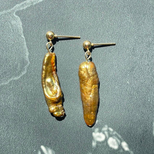 the sun ray earrings ✧.*