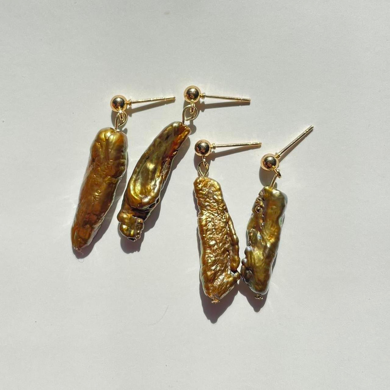 the sun ray earrings ✧.*