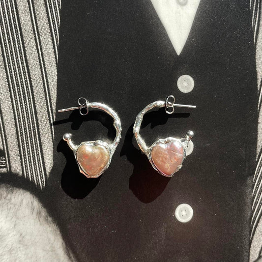 the bubblegum earrings *:..｡o○